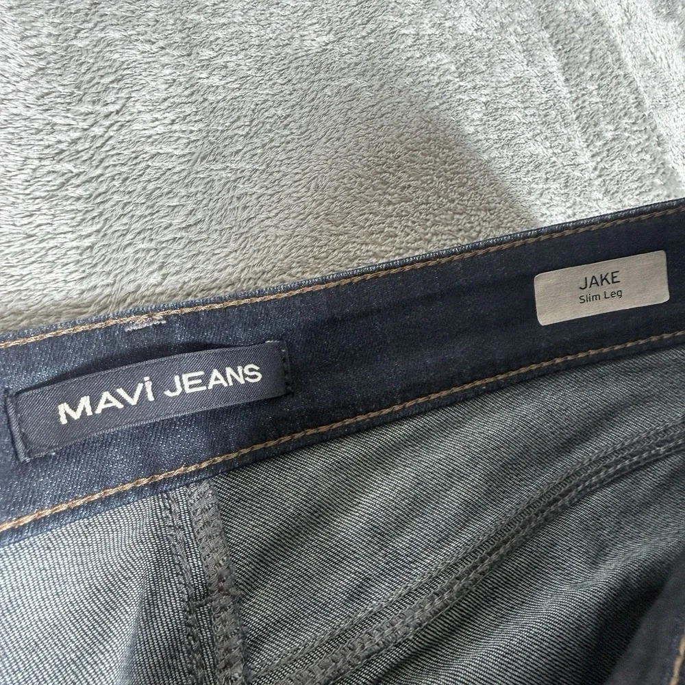 MAVI Jeans Mens 32x30 Blue Jake Slim Leg Denim Casual